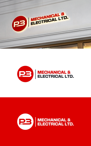 Diseño de Logo por SanaPixel para P3 Mechanical and Electrical Ltd. | Diseño: #30773710