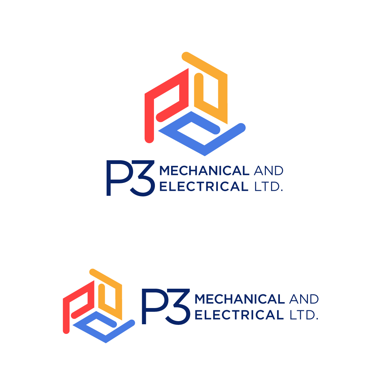 Logo Design by viraj1676 for P3 Mechanical and Electrical Ltd. | Design #30778330