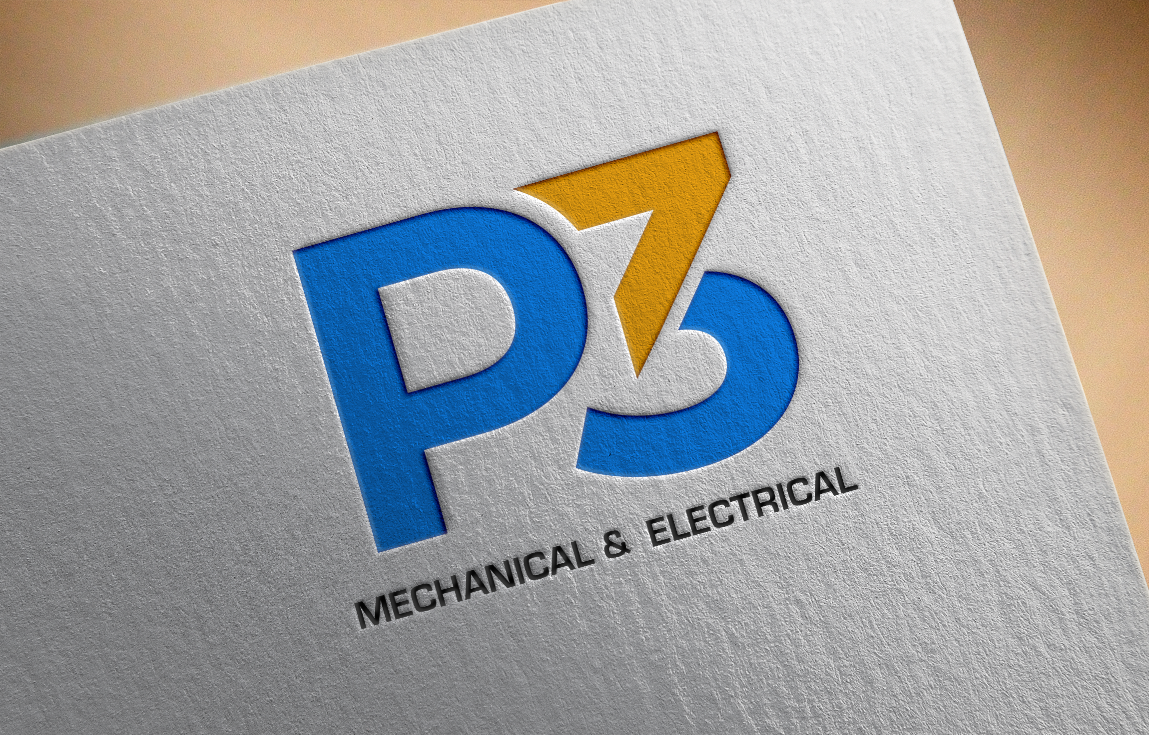 Diseño de Logo por Graphixpointt para P3 Mechanical and Electrical Ltd. | Diseño #30776524