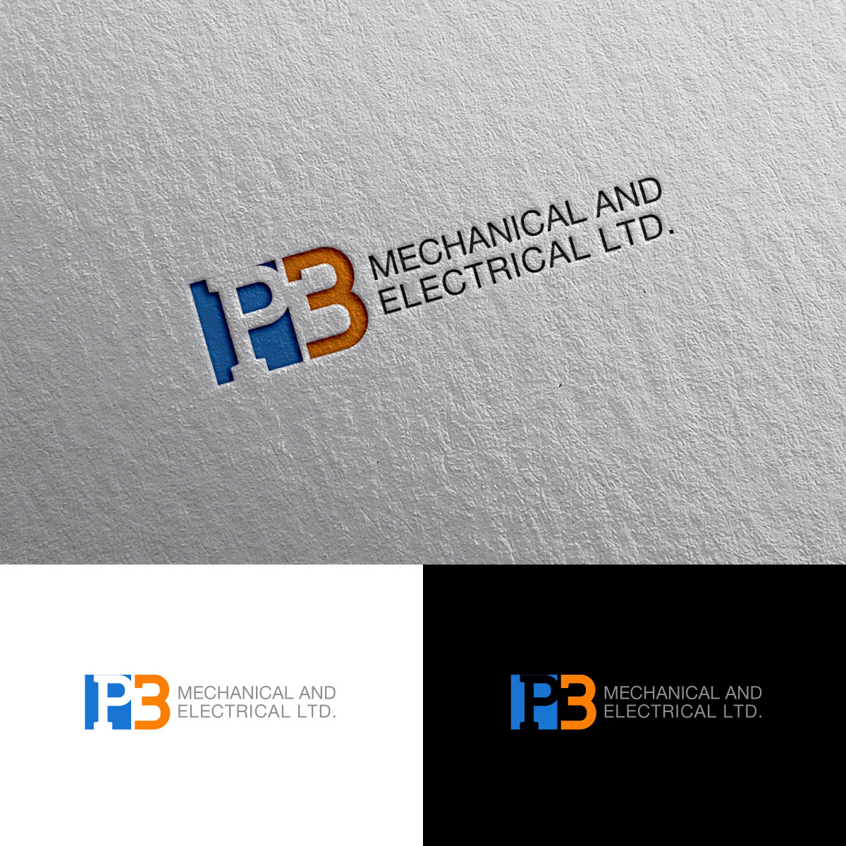 Logo Design by chris Ray for P3 Mechanical and Electrical Ltd. | Design #30773173