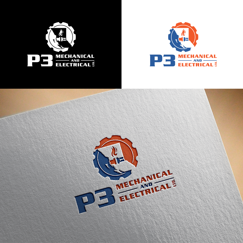 Diseño de Logo por RA-bica para P3 Mechanical and Electrical Ltd. | Diseño #30774804