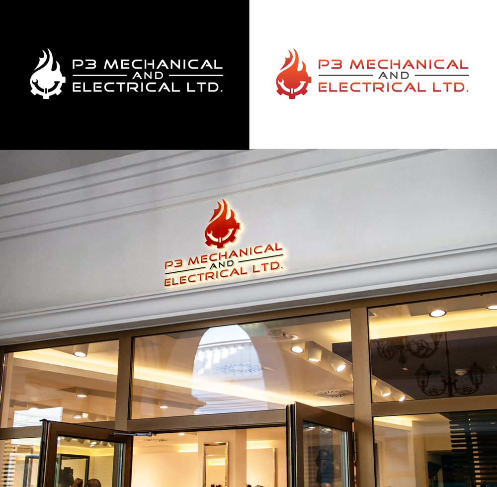 Diseño de Logo por RA-bica para P3 Mechanical and Electrical Ltd. | Diseño #30774805