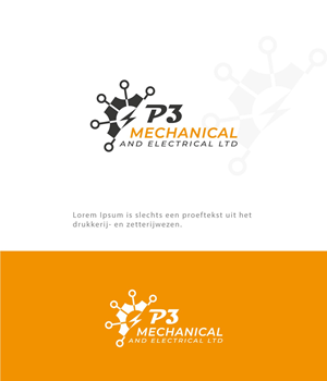 Diseño de Logo por Graphic4489 para P3 Mechanical and Electrical Ltd. | Diseño: #30774630