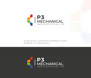 Diseño de Logo por Graphic4489 para P3 Mechanical and Electrical Ltd. | Diseño: #30774808