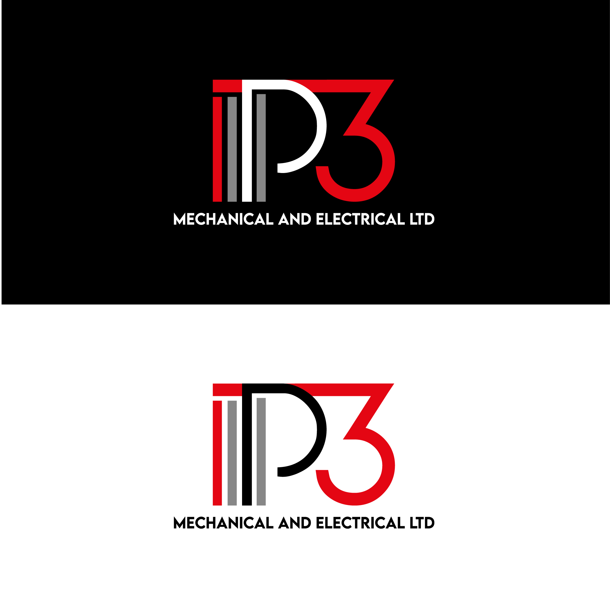 Logo Design by DbelWalid for P3 Mechanical and Electrical Ltd. | Design #30772253