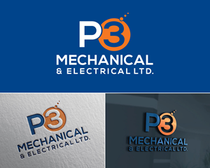 Diseño de Logo por Atec para P3 Mechanical and Electrical Ltd. | Diseño: #30774228