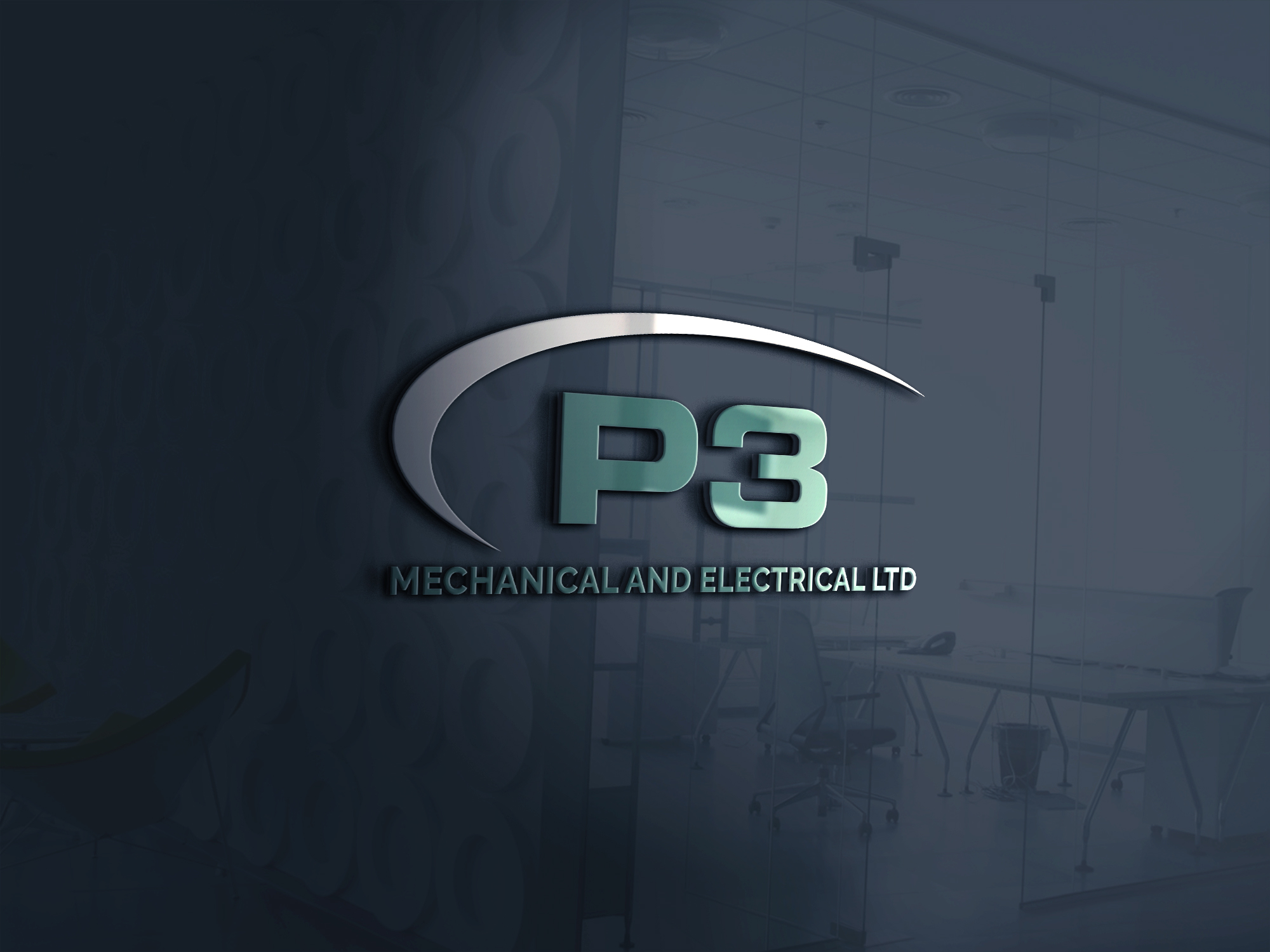 Diseño de Logo por MMHE_Design para P3 Mechanical and Electrical Ltd. | Diseño #30779620