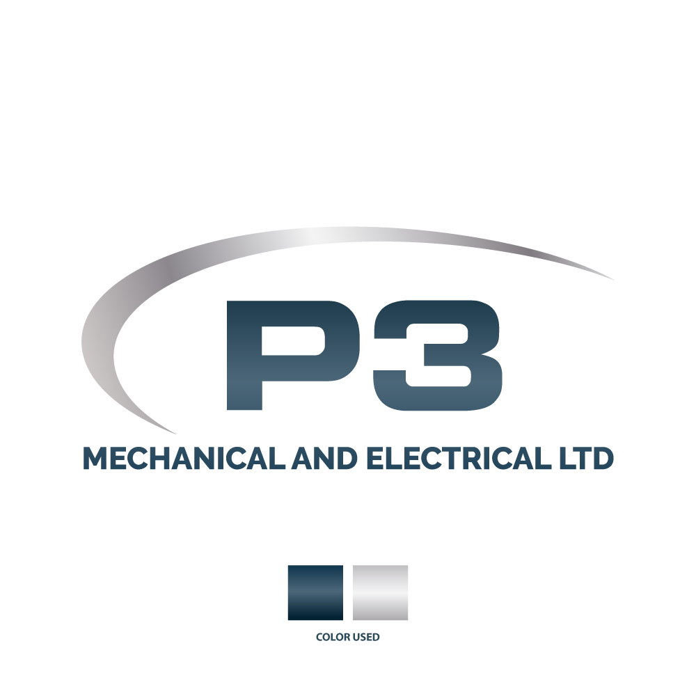 Diseño de Logo por MMHE_Design para P3 Mechanical and Electrical Ltd. | Diseño #30791695