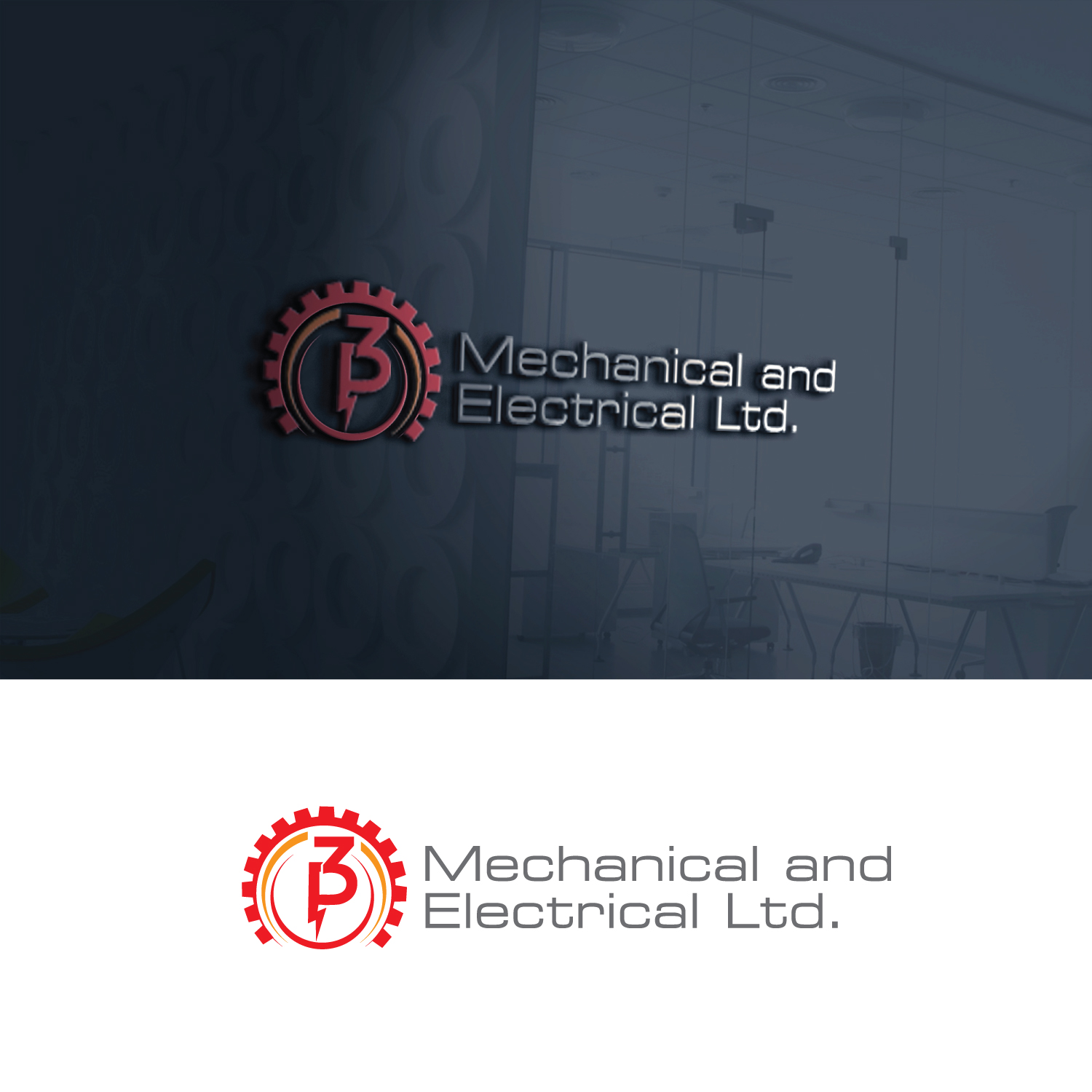 Logo Design by GODDREAMCREATION for P3 Mechanical and Electrical Ltd. | Design #30773715