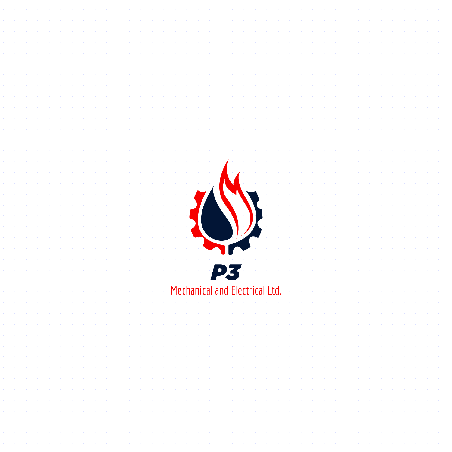 Logo Design by Red. for P3 Mechanical and Electrical Ltd. | Design #30772120