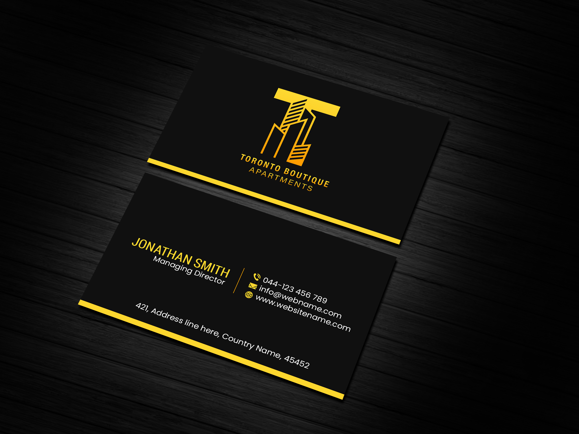 Business Card Design by Creations Box 2015 for this project | Design #30776302