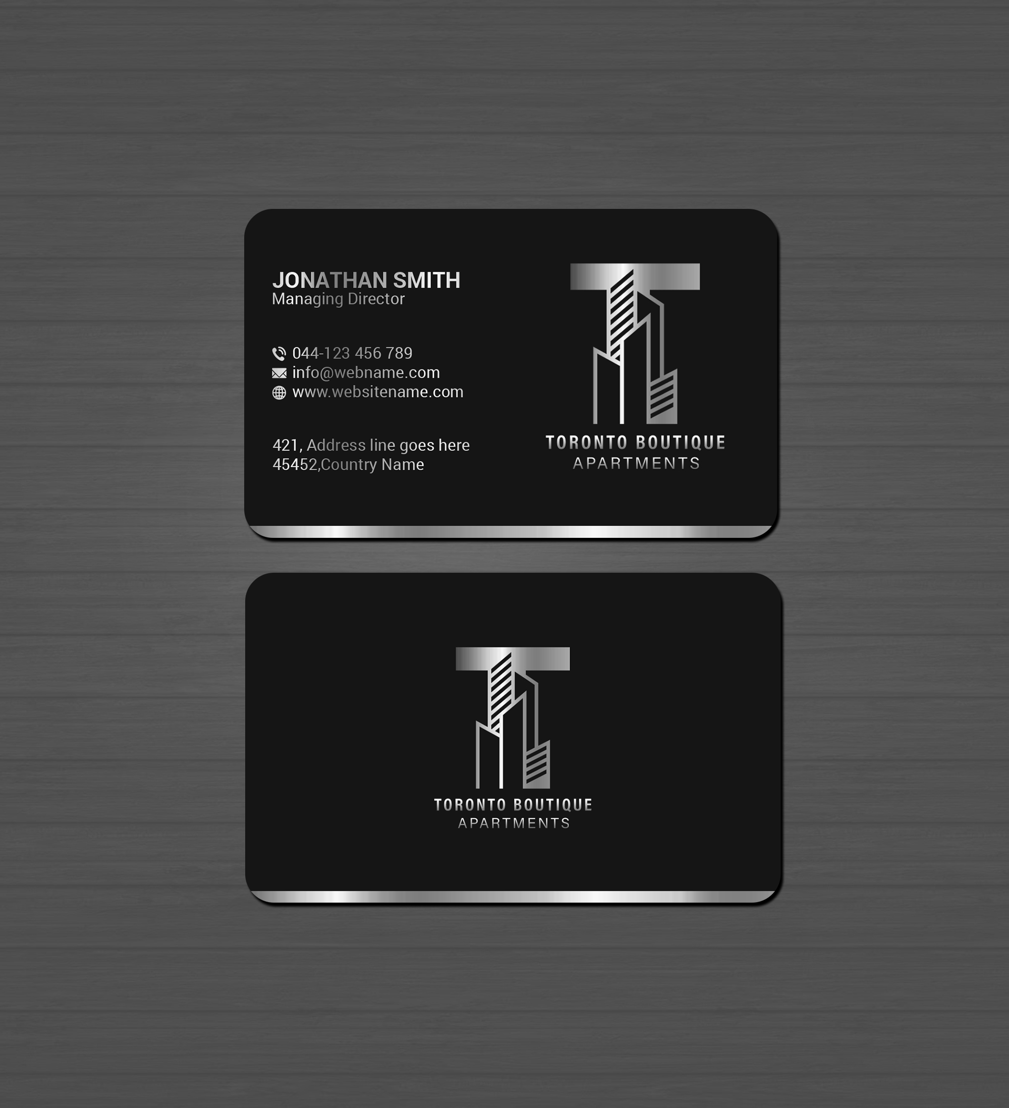 Business Card Design by Creations Box 2015 for this project | Design #30776312