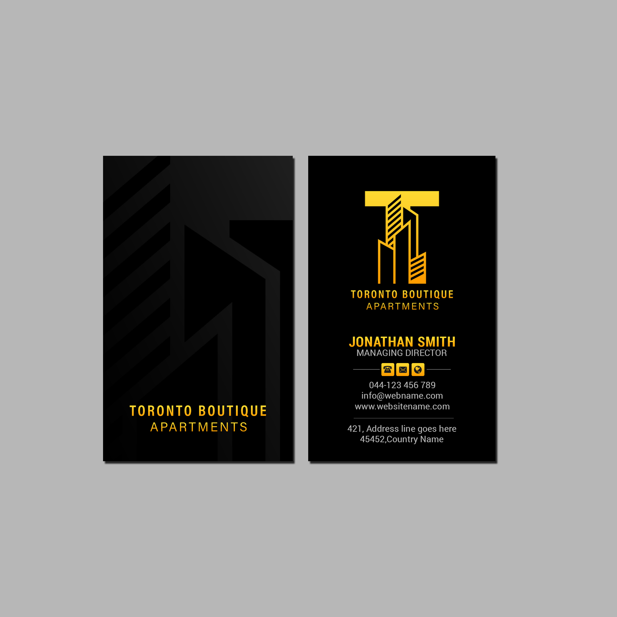 Business Card Design by Creations Box 2015 for this project | Design #30776320