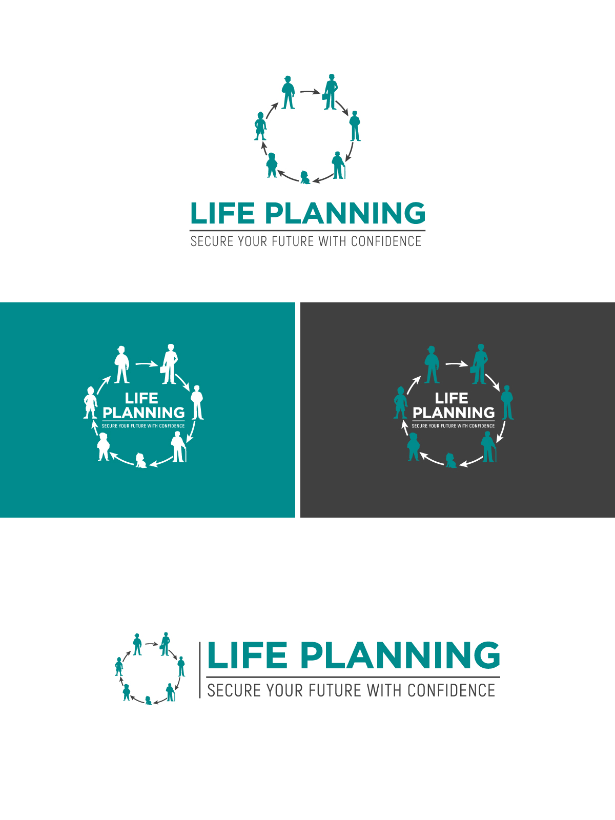 Logo Design by Farhad Kreative for Secure Life Planning Ltd t/a Life Planning | Design #30777168