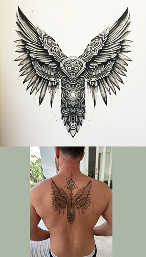 Diseño de Tatuaje por MinnaKitt para este proyecto | Diseño #30813674
