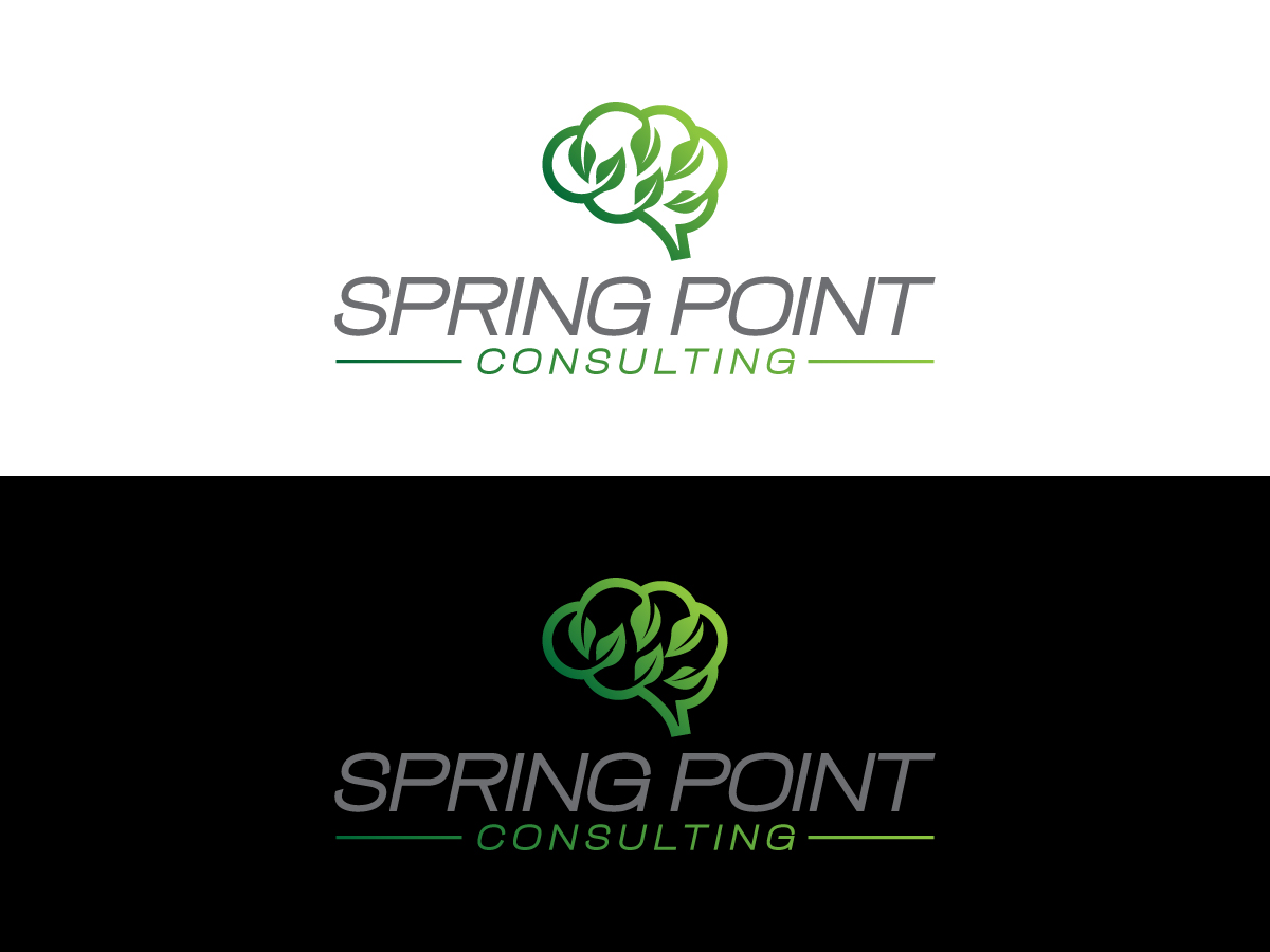 Logo Design by 439 Creations for Spring Point Consulting | Design #30774765