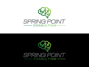 Logo Design by 439 Creations for Spring Point Consulting | Design: #30774765