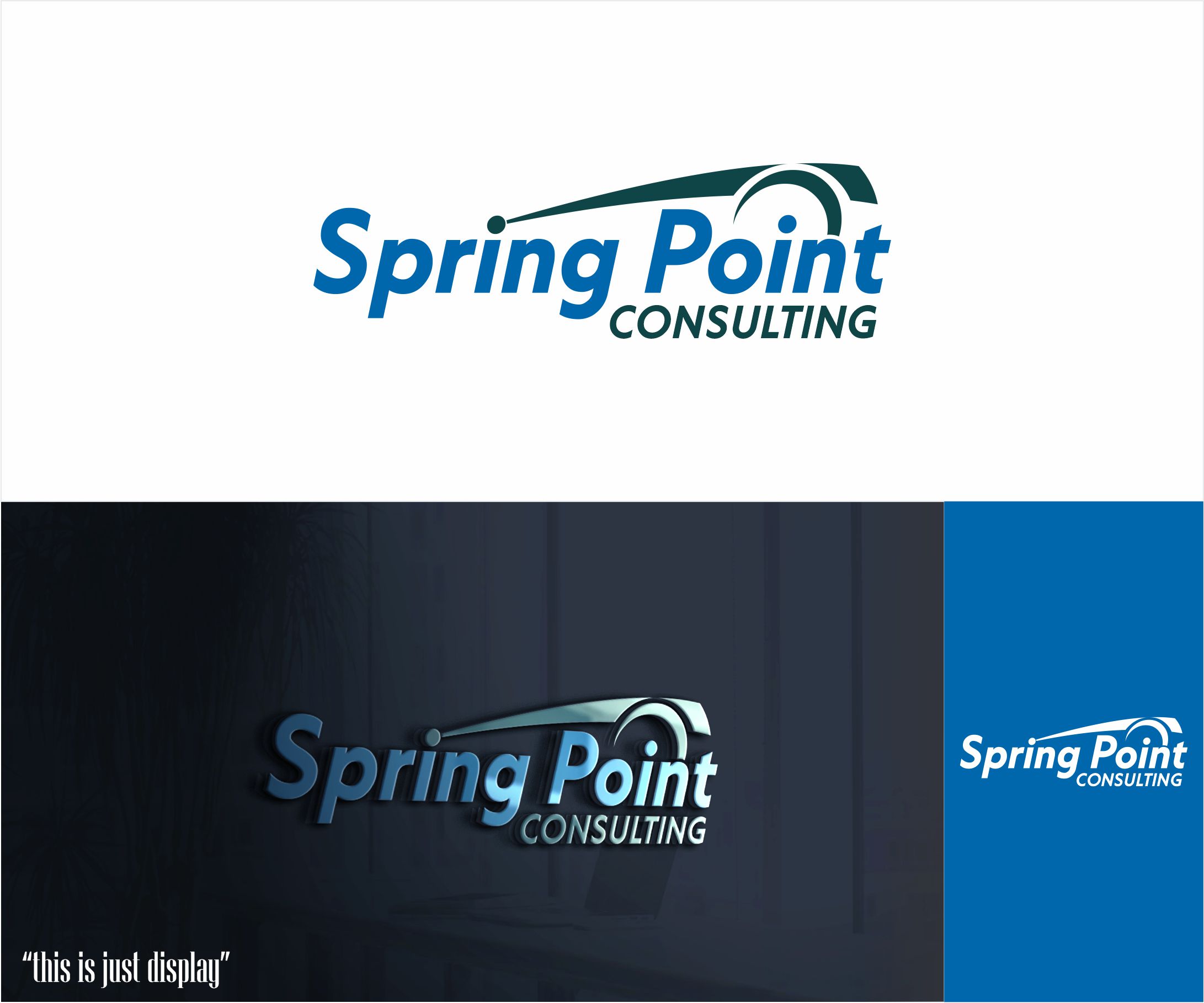 Logo Design by alkaline for Spring Point Consulting | Design #30774538