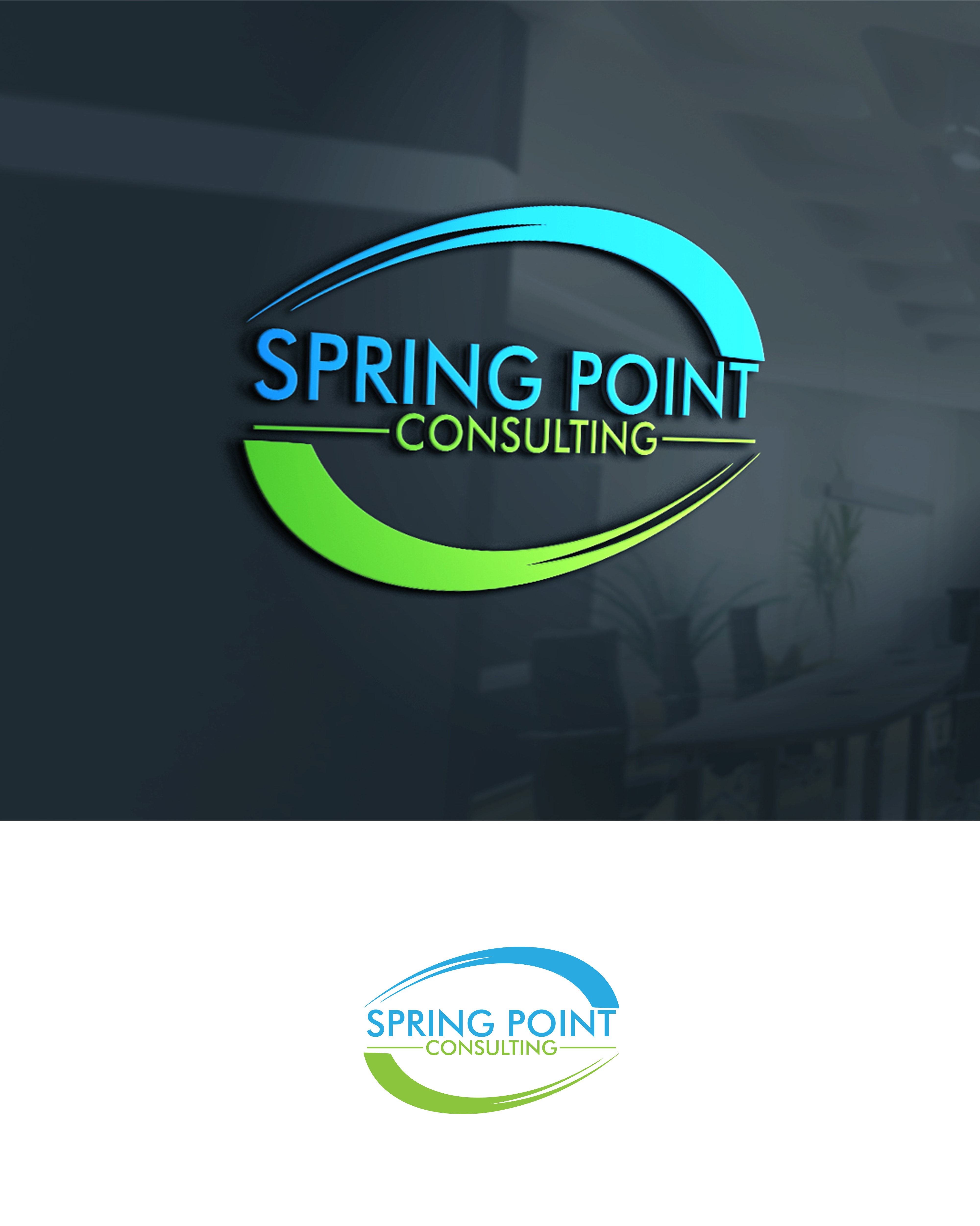 Logo Design by mekail for Spring Point Consulting | Design #30773949