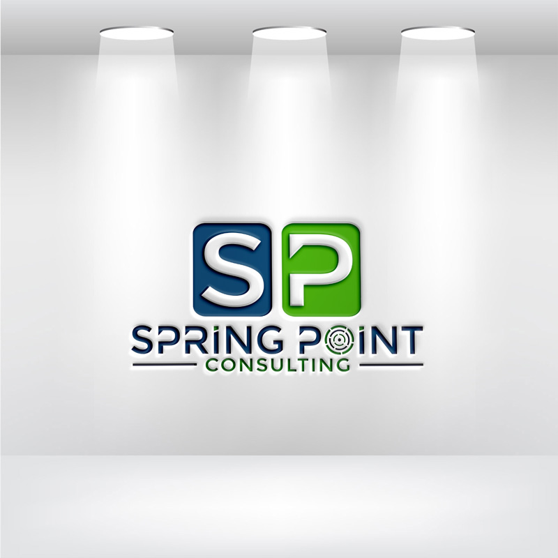 Logo Design by Logo24.com for Spring Point Consulting | Design #30776347