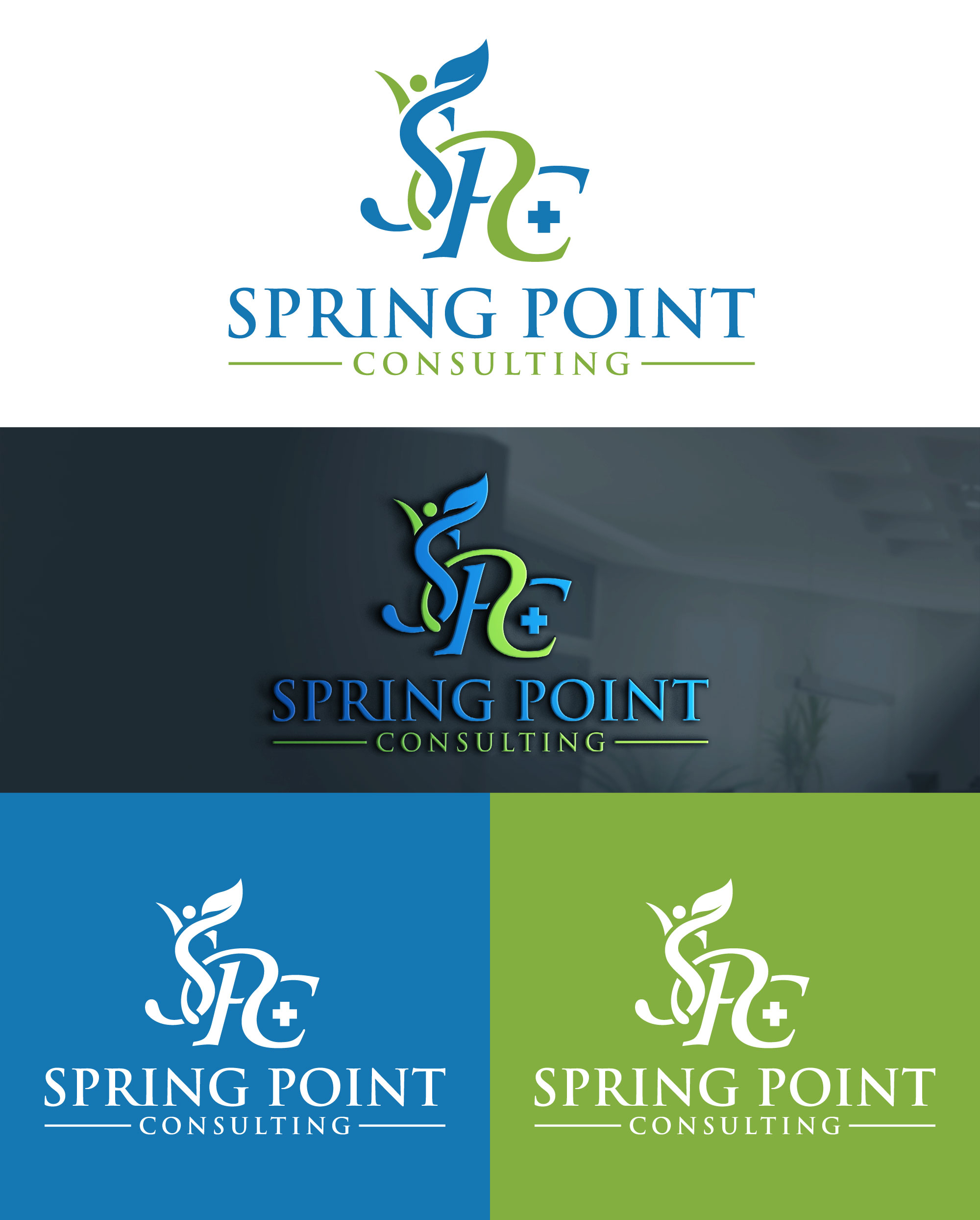Logo Design by NajimPathan for Spring Point Consulting | Design #30778307