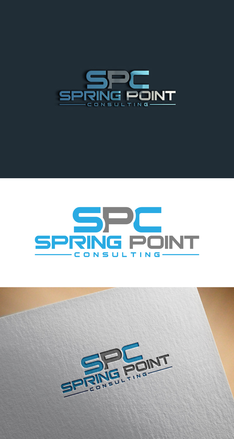 Logo Design by Zt Art for Spring Point Consulting | Design #30781664