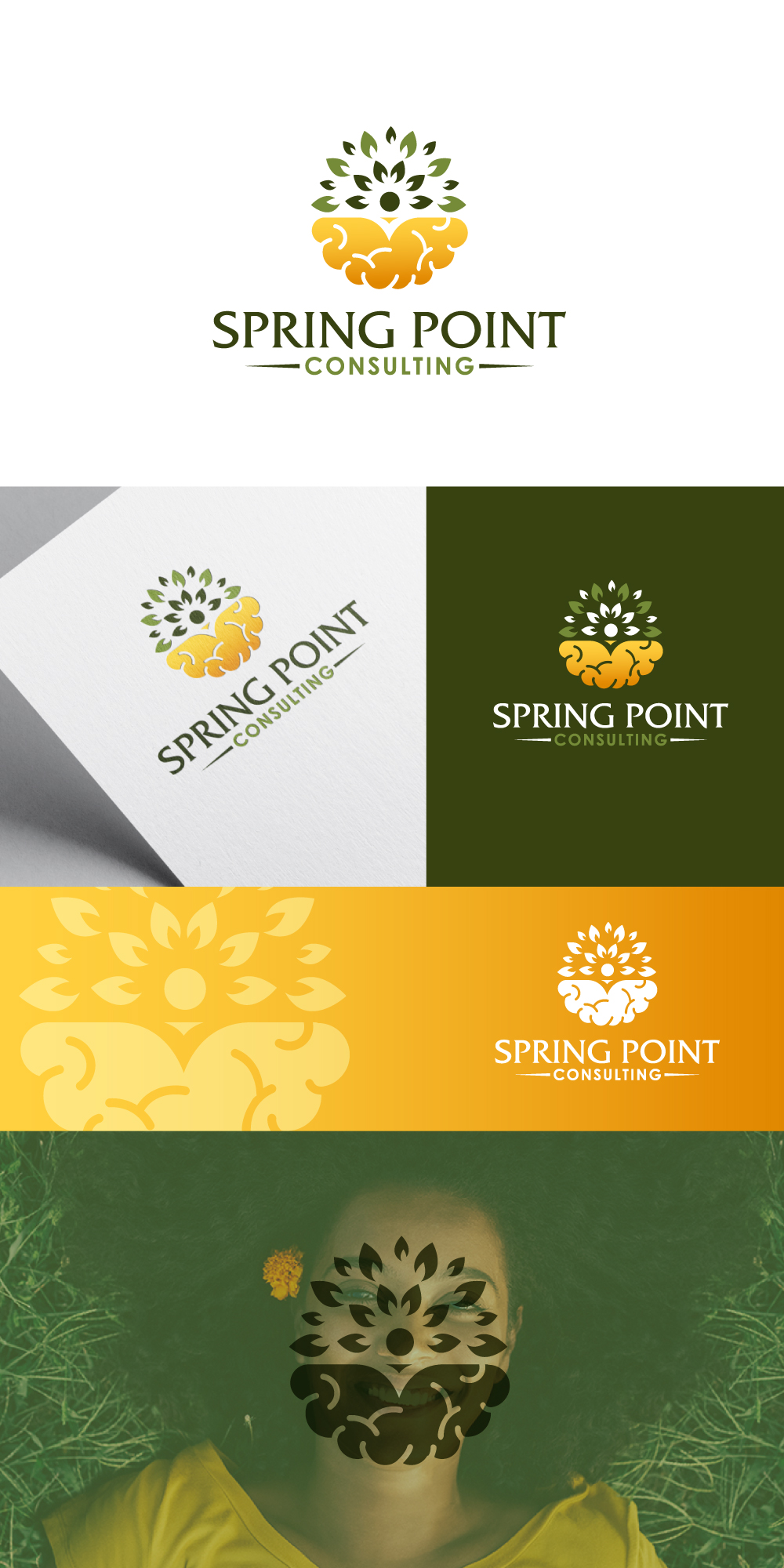 Logo Design by AR- RAZZAAQ for Spring Point Consulting | Design #30777236