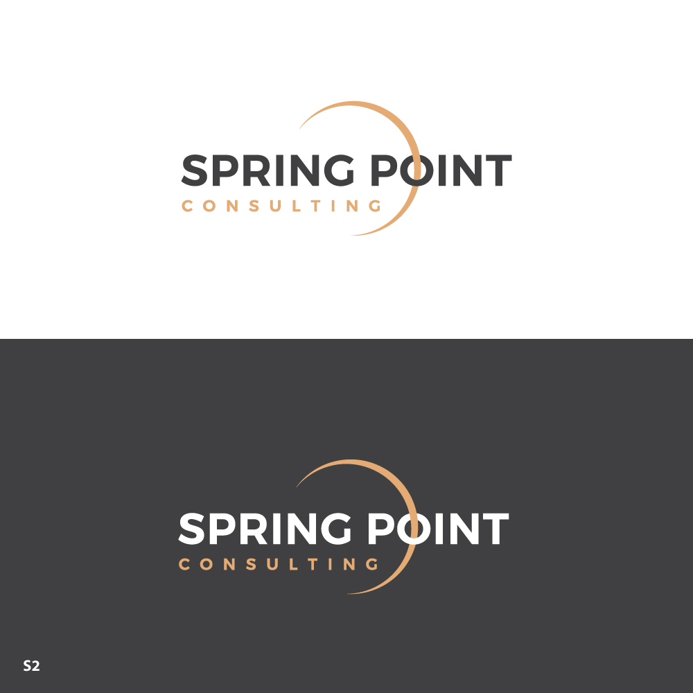 Logo Design by Sujit Banerjee for Spring Point Consulting | Design #30783550