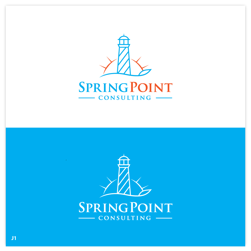 Logo Design by Sujit Banerjee for Spring Point Consulting | Design #30783552