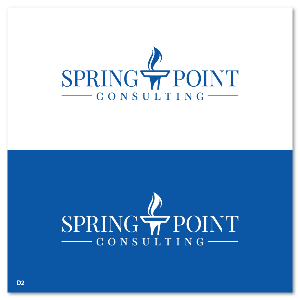Logo Design by Sujit Banerjee for Spring Point Consulting | Design #30783554