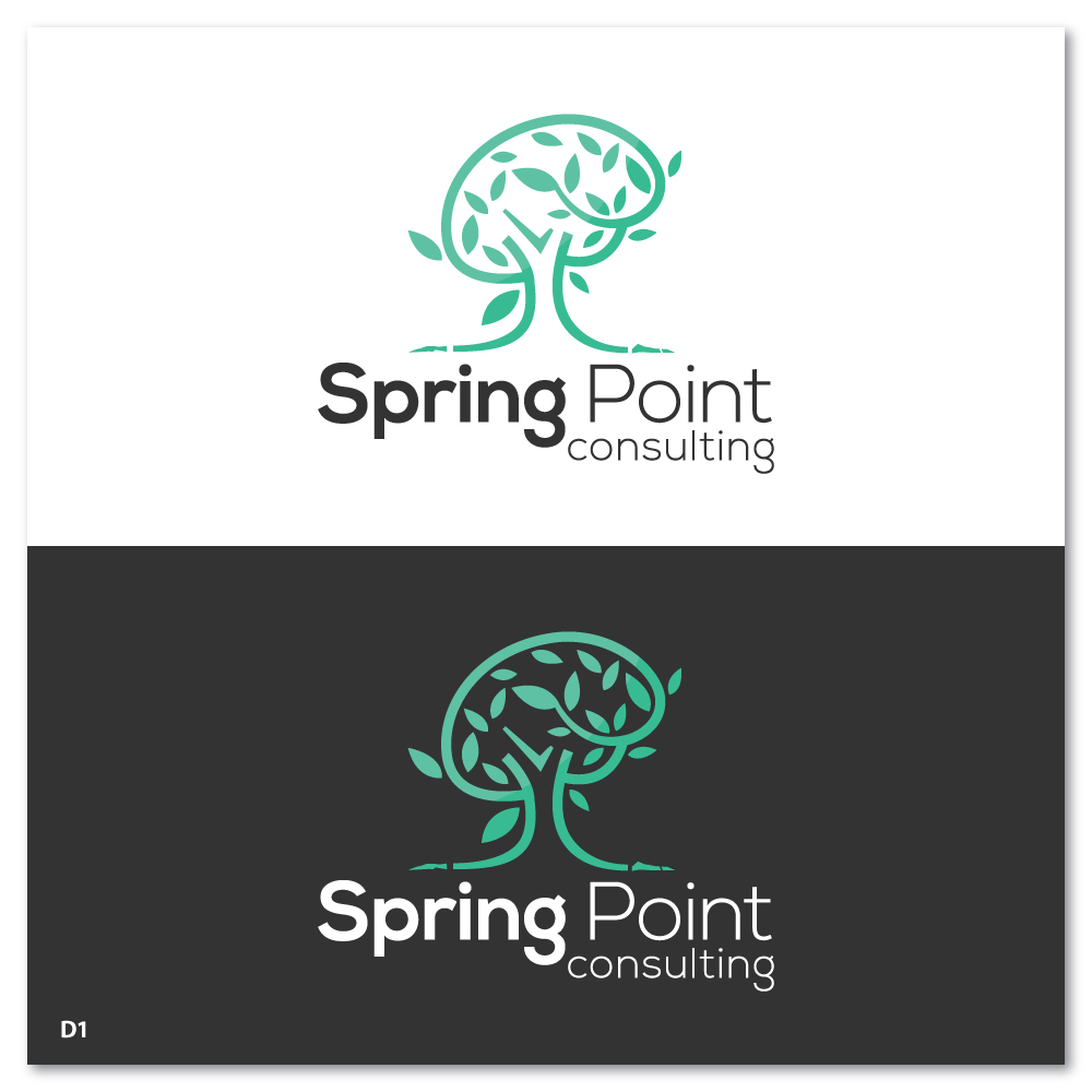 Logo Design by Sujit Banerjee for Spring Point Consulting | Design #30783555