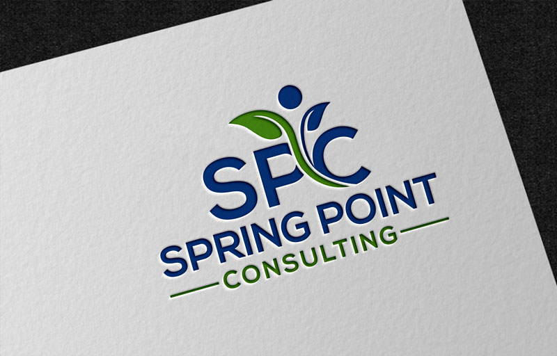 Logo Design by jaxondesign for Spring Point Consulting | Design #30775084