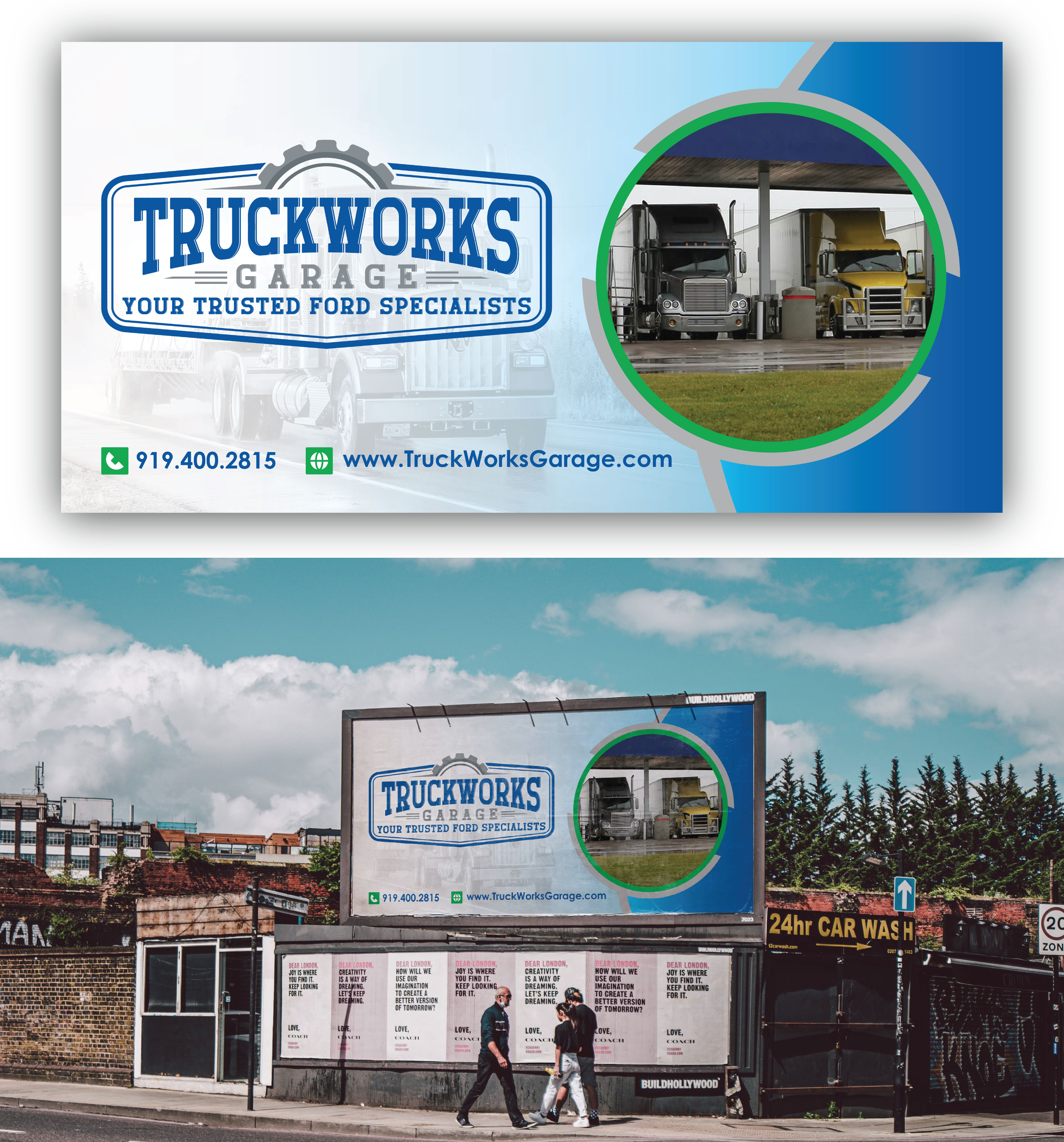 Signage Design by Srana93 for RideSource, LLC | Design #30815486