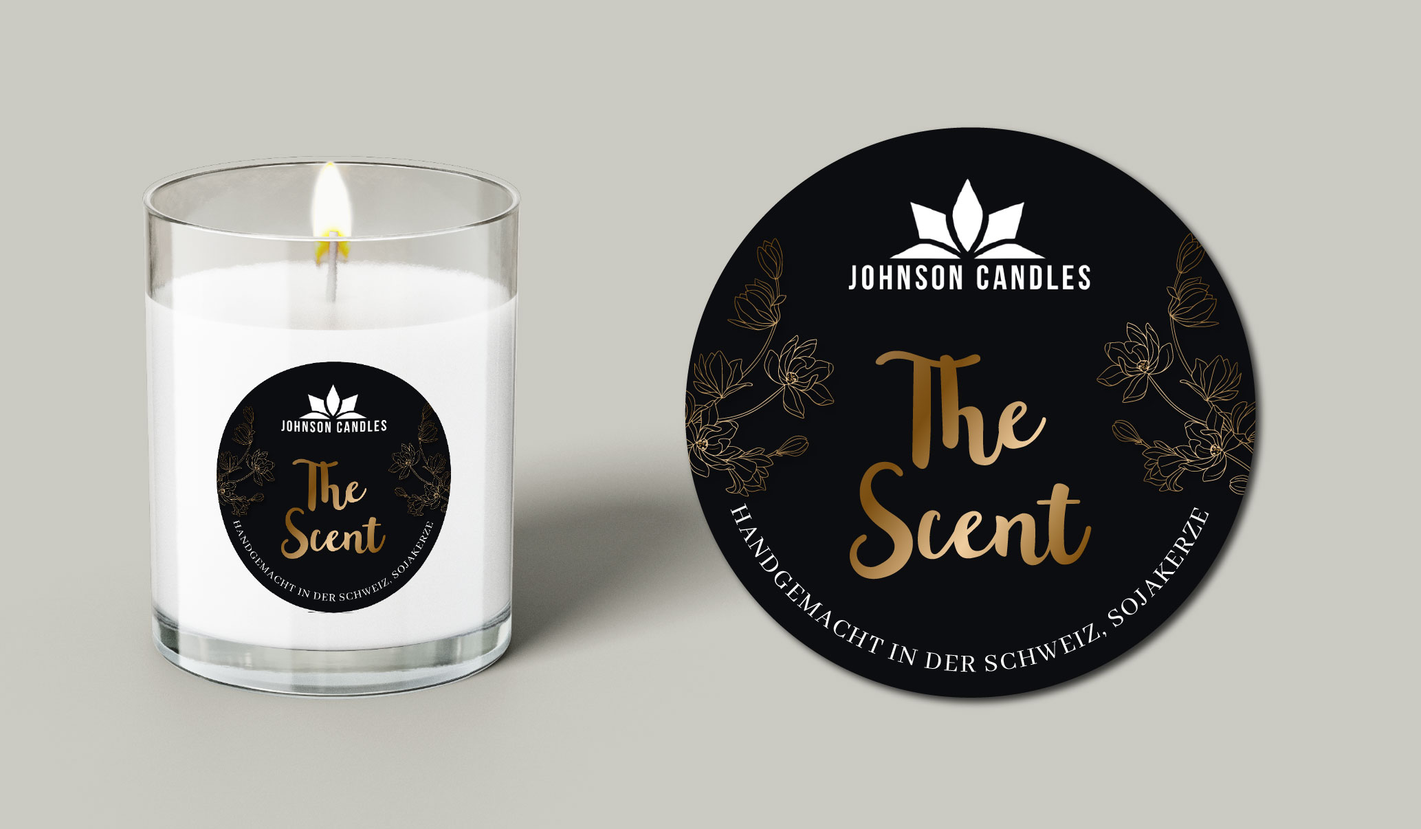 Label Design by artbitin for Johnson Candles | Design #30790381