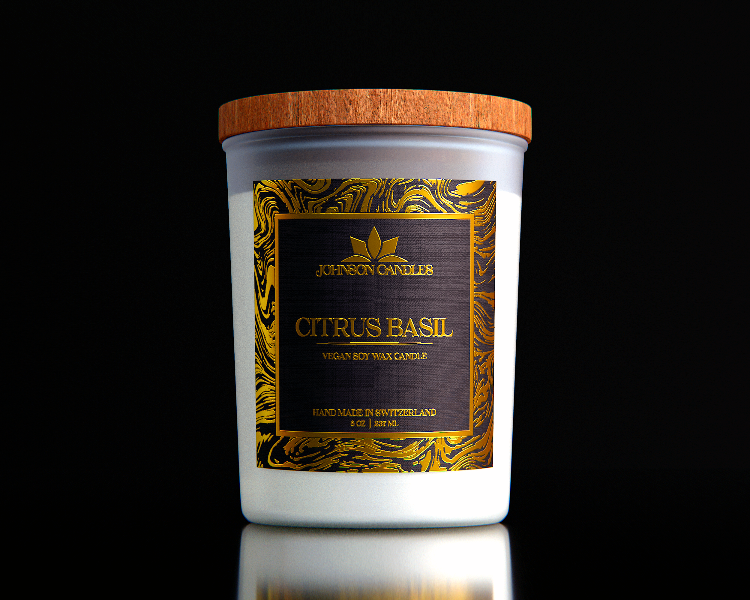 Etikett-Design von TM Kreatif für Johnson Candles | Design #30801423