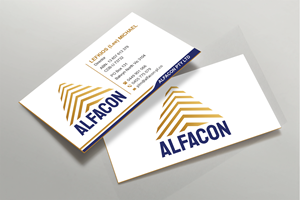 Business Card Design by Expert Bappy for ALFACON PTY LTD | Design: #30777628