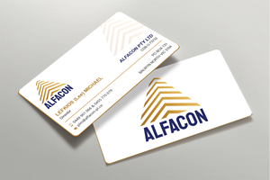 Business Card Design by Expert Bappy for ALFACON PTY LTD | Design: #30780695