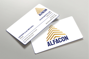 Business Card Design by Expert Bappy for ALFACON PTY LTD | Design: #30780707