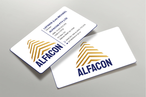 Business Card Design by Expert Bappy for ALFACON PTY LTD | Design: #30780762