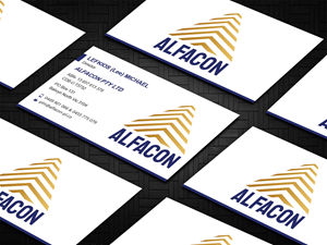 Business Card Design by Expert Bappy for ALFACON PTY LTD | Design: #30780774