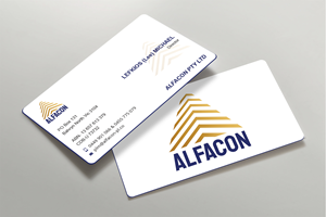 Business Card Design by Expert Bappy for ALFACON PTY LTD | Design: #30780812