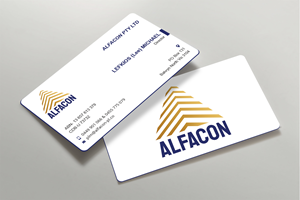 Business Card Design by Expert Bappy for ALFACON PTY LTD | Design: #30780850