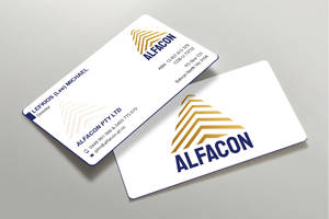 Business Card Design by Expert Bappy for ALFACON PTY LTD | Design: #30780876