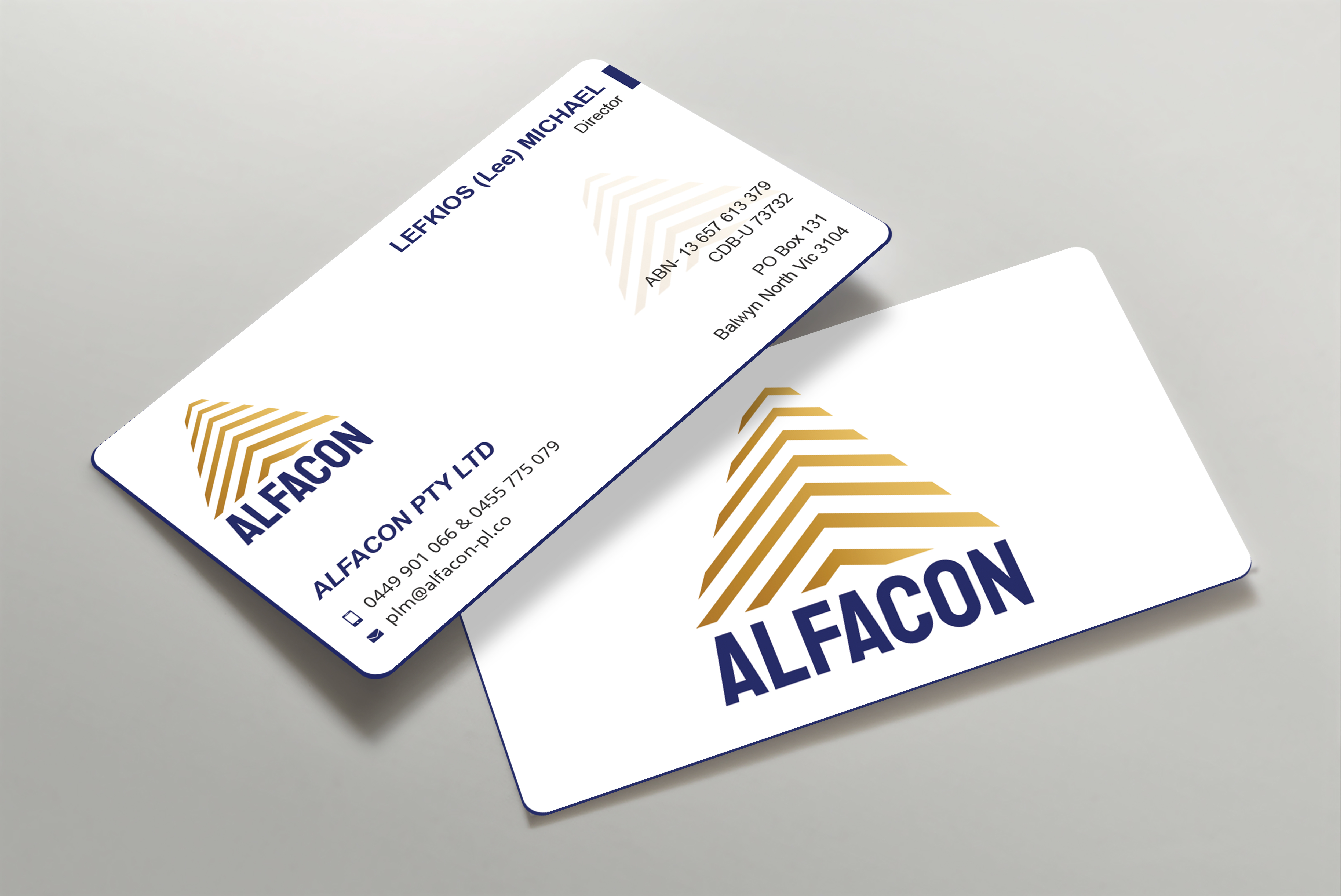 Business Card Design by Expert Bappy for ALFACON PTY LTD | Design #30780882