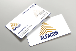 Business Card Design by Expert Bappy for ALFACON PTY LTD | Design: #30780882