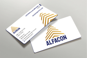 Business Card Design by Expert Bappy for ALFACON PTY LTD | Design: #30780942