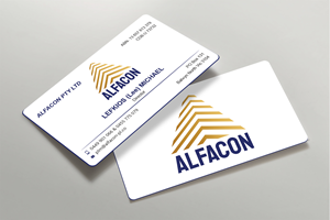 Business Card Design by Expert Bappy for ALFACON PTY LTD | Design: #30780999