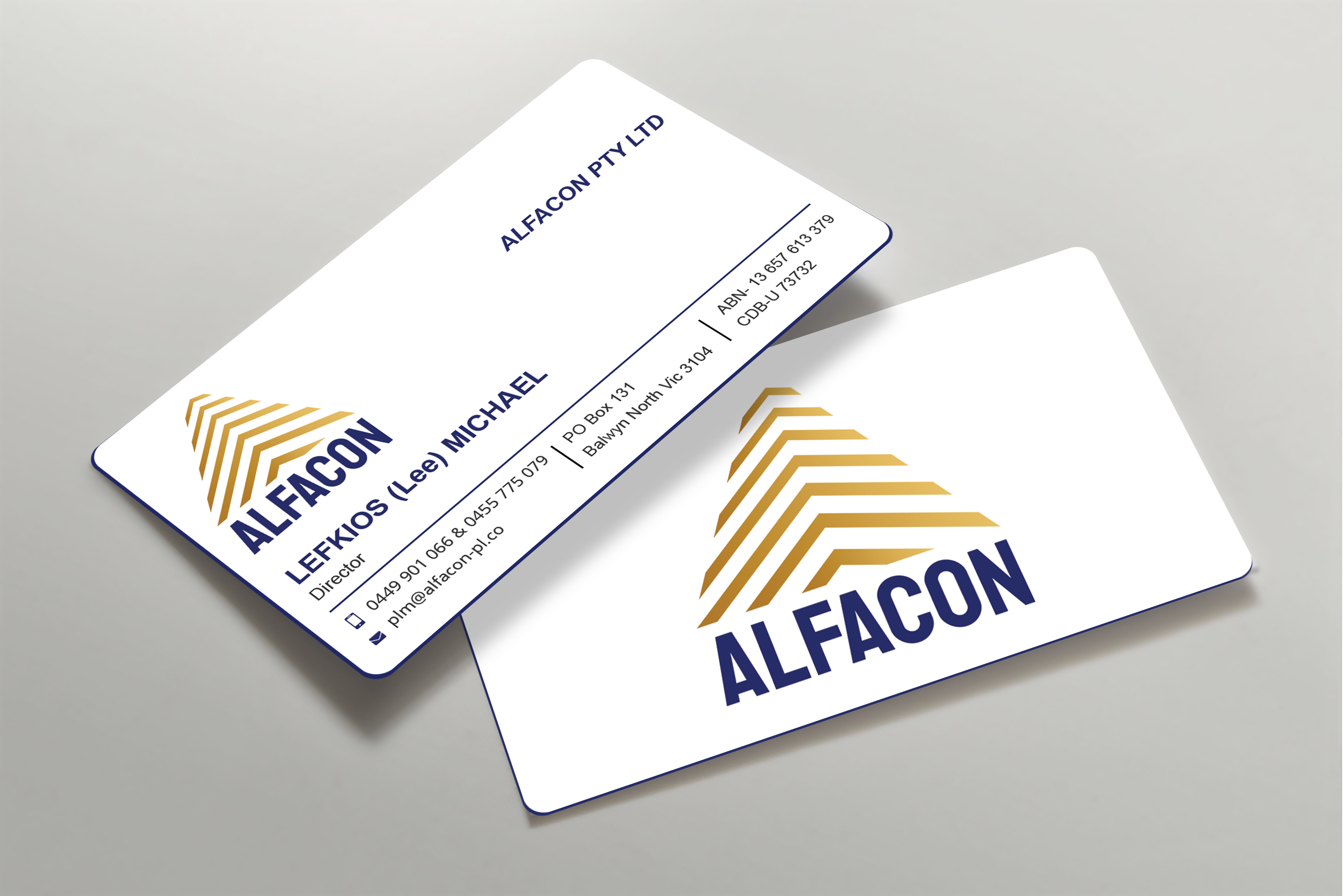 Diseño de Tarjeta de Presentación por Expert Bappy para ALFACON PTY LTD | Diseño #30782011