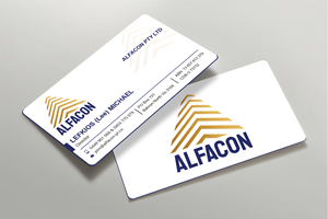 Business Card Design by Expert Bappy for ALFACON PTY LTD | Design: #30782013