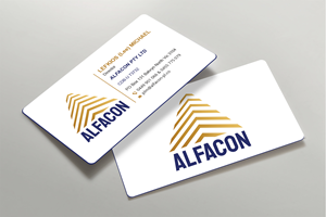 Business Card Design by Expert Bappy for ALFACON PTY LTD | Design: #30785085